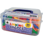Teacher Created Resources Linking Shapes - Set of 55-Help children develop fine-motor skills and improve hand-eye coordination with this set of linking shapes
