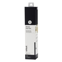 Cricut Smart Iron-On - 13" x 9' - Black-1 roll 13 in x 9 ft (33 cm x 2.7 m)