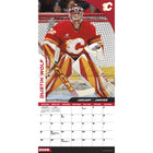 DateWorks 2026 16-Month Wall Calendar - 12" x 12" - Calgary Flames - Bilingual-September 2025 - December 2026