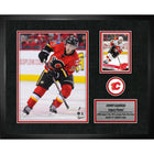 Johnny Gaudreau Calgary Flames Photocard Frame - Framed Print - 12" x 15"-Premium virtual frames