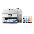 Epson EcoTank ET-4950 Wireless All-in-One Colour Supertank Printer – White-Incredible value: Epson EcoTank includes enough ink to last up to 3 years. And if you run low, you’ll save up to 90% with replacement ink bottles vs. ink cartridges