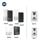 Tork Advanced PeakServe Continuous Hand Towels - White - 12 Pack-Reduce run-outs and dispenser checks with hand towels compressed by 50% for increased capacity.