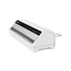 Fellowes Saturn 95 Thermal and Cold Laminator with Pouch Starter Kit-JAM-FREE PRODUCTIVITY: With jam detection and a jam release lever that quickly releases pouches for re-centering or removal, the Saturn™ 95 is optimized for the busy office and school