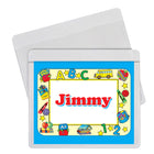 C-Line Self Adhesive Labeling Pockets with Inserts - 2 Packs of 25-Hand write or use a label maker to customize included cardstock inserts