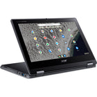 Acer R753T 11.6" Touchscreen Chromebook + 3 months Google AI Pro - Celeron N4500 - 64GB eMMC SSD - 8GB RAM - Chrome OS - Black-Anchored Key Design - Keep the keys where they should be. Mechanically-anchored keys makes sure the keyboard stays in good condition, even in large classrooms where computers are shared among students