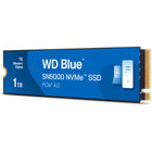 Western Digital WD Blue SN5000 1 TB Internal PCIe Gen 4 x4 NVMe SSD-Harness AI and streamline your creative workflow with the combined power of PCIe Gen 4, up to 5,500MBper second read speeds 4TB model, and Western Digital nCache 4.0 Technology