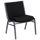 Flash Furniture HERCULES Series Big & Tall Black Fabric Stack Chair-Contemporary Style
