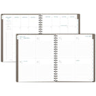 AT-A-GLANCE 2027 Signature Weekly/Monthly Planner - 11" H x 8-3/8" W - Grey - Bilingual-13 months of weekly/monthly planning