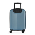 Bugatti The Classic Carry-on Hardside Luggage - Blue-Signature lined interior with dividing panel, practical pockets and tightening straps to keep content organized and in place