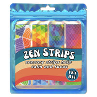 The Pencil Grip Zen Strips - Bumpy Brights Set 3 - 4 Per Set - 6 Sets-Simplicity: With an easy peel, stick, and press application, use on your everyday items including smartphones, laptops, tablets, or even water bottles.