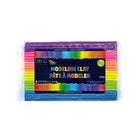 DBLG Imports Modelin g Clay - 300g - 6 Assorted Neon colours-Soft and pliable, will not stain hands or surfaces 