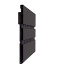 Suncast Modernist Storage Shed - 7' x 7' - Peppercorn/Black-Easy assembly, minimal tools required.