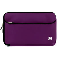 Vangoddy Neoprene 13" Laptop Protective Sleeve Case with Extra Pocket - Purple-Water Resistant Neoprene Material. Protects your laptop from moisture and minor spills.