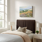 Modway Eloise Stain-Resistant Performance Velvet Twin Headboard - Chocolate Brown-Stain-Resistant Performance Velvet