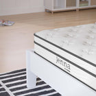 Modway Jenna 6" Innerspring and Foam Twin Mattress-Fire Resistant Polyester Barrier