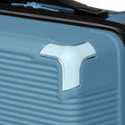 Bugatti Stockholm Collection 21.5" Hardside Carry-on - Glacier Blue-Interior lining with dividing panel, mesh pocket and tightening strap