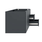 Modway Vitality 48" Double or Single Sink Compatible Bathroom Vanity Cabinet - Grey-Wall-Mount Design