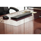 Desktex Crystal Clear PVC Desk Pad - 19" W x 24" L-4