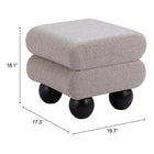 Zuo Davao Ottoman - Grey-8