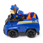PAW Patrol Chase’s Patrol Cruiser, Sustainable Toy Car & Collectible Figure - Ages 3+-8