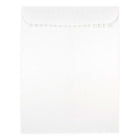JAM Paper 9.5 x 12.5 Envelopes with Self Adhesive Closure, White, 25 Pack (356828781A)-Colour: White