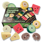 Yellow Door Sensory Play Stones Threading Kebabs 12-Piece Set-Children will love to find a stick and thread their chosen stones onto it exploring food, fine motor skills and pattern making as they play.