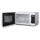 Commercial Chef 0.9 cu. ft. 900W Countertop Microwave - White-Digital Control: Heat up food with this countertop microwave from just seconds up to 99 minutes with an easy-to-operate LED digital display with preset cooking menus, defrost, and other settings.