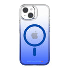 AXS Crystal Shield D3O Case MagSafe Compatible for Apple iPhone 15 Plus - Sapphire Gradient-Anti-UV material offers a crystal clear design displaying the original design of your phone