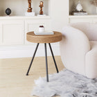 Zuo Stuart Side Table - Natural-Maximum Weight Capacity: 200