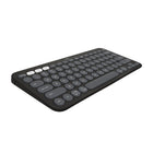 Logitech Pebble Keys 2 K380s, Multi-Device Bluetooth Wireless Keyboard with Customizable Shortcuts, Slim and Portable - Graphite-Defy Boring: With a slim design, multiple colors and smarter tech, this keyboard and mouse from the Pebble 2 Collection lets you express your vibe and make your statement
