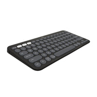 Logitech Pebble Keys 2 K380s, Multi-Device Bluetooth Wireless Keyboard with Customizable Shortcuts, Slim and Portable - Graphite-Defy Boring: With a slim design, multiple colors and smarter tech, this keyboard and mouse from the Pebble 2 Collection lets you express your vibe and make your statement
