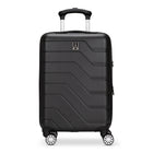 Travelpro Odyssey 19.5" Carry-On Hardside Luggage - Spinner - Black-Tip-resistant tapered expansion adds up to 2” packing capacity when needed