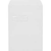 JAM Paper Open End Window Envelopes w/ Peel & Seal - White - 9" x 12" - 1000 Pack-Open-end window envelopes: these large envelopes are perfect for sending letters, invoices, statements, and any other professional mail. you’ll save the time and expense of separately addressing individual envelopes, making them perfect for business correspondence. simply position the address to show through the window.
