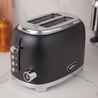 Salton NuRetro Digital 2 Slice Toaster - Midnight Black-7