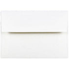 JAM Paper A6 Strathmore Invitation Envelopes - 4.75" x 6.5" - Bright White Wove - 50 Pack (STTW661I)-Bright White Wove
