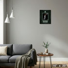 Giannis Antetokounmpo Pin & Plate Bucks - Framed Print - 16" x 20"-Ready to hang - arrives fully assembled