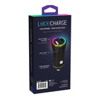Helix Lucid LED Dual Port Car Charger-Vibrant LED