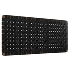 Modway Sparta Weave Wall-Mount Vegan Leather Queen Headboard - Walnut Black-Queen Size Headboard Only