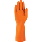 AlphaTec - Heavyweight Latex Gloves - Orange - Size 9 - 144 Pack-Latex