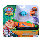 PAW Patrol Dino Movie Vehicle, Collect 2 Figures & Vehicle - Various Styles - Ages 3+-Dimensions: 9.75" W x 3.25" D x 8" H