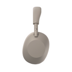 Sony WH-1000XM6 Over-Ear Wireless Noise Cancelling Headphones - Sandstone-HD Noise Cancelling Processor QN3 - The HD Noise Cancelling Processor QN3 is 7x faster than the QN1 (found in our WH-1000XM5 headphones), optimizing 12 microphones in real time—for better noise cancellation, sound quality, and call clarity. 