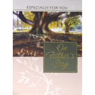 Mill Brook Studio 5-3/8" x 7-3/4" Father's Day Greeting Cards/Envelopes - Tree Roots - 18 Pack-Premium quality greeting cards