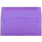 JAM Paper #10 Business Envelopes, 4 1/8 x 9.5, Brite Hue Violet Purple Recycled, 1000 Pack (15864B)-Size: #10 (4-1/8" x 9-1/2")