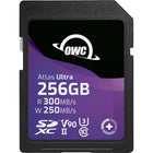 OWC 256 GB OWC Atlas Ultra SDXC V90 UHS-II Memory Card-256GB Storage Capacity