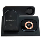 Spracht Flex Charge 3 Charging  Pad - Black-Night light feature