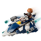 LEGO Star Wars Plo Koon's Jedi Starfighter Microfighter-Plo Koon’s Jedi Starfighter has a LEGO minifigure cockpit and 2 stud shooters