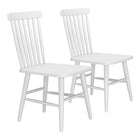 Zuo Zeilen Dining Chair - White - Set of 2-Assembly not required