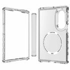 ITSKINS Hybrid_R Hinge Clear with Magnets Case - Galaxy Z Fold 8 - Clear-Removable Hinge Cover