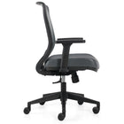 Offices to Go Lumi Synchro-Tilter Office Chair - Dark Grey-Multi-position tilt lock control locks the chair in place, or allows it to tilt freely, according to user preference