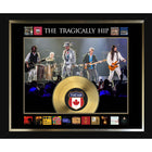 The Tragically Hip Album Collage with Gold LP - Framed Print - 33" x 29"-Premium music memorabilia